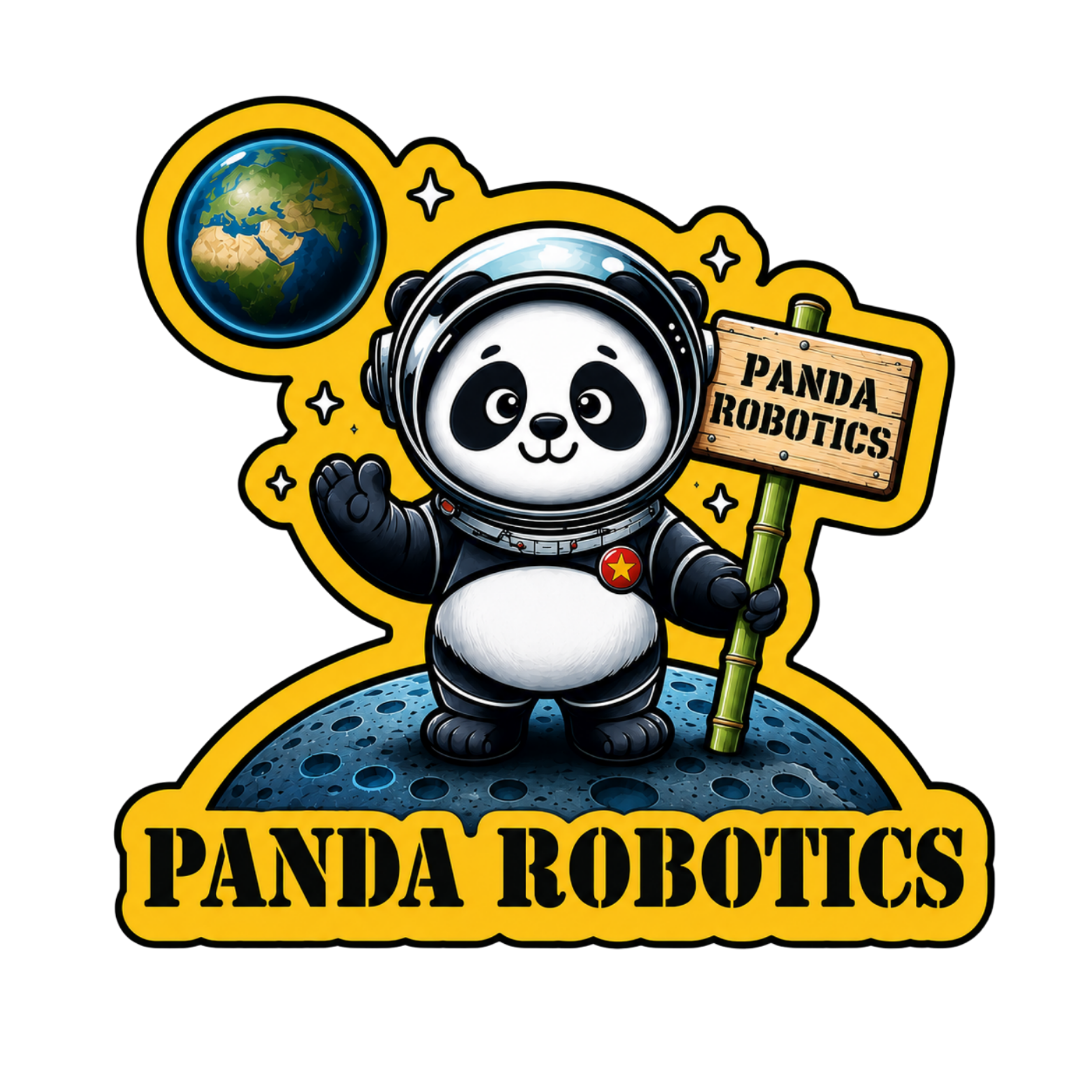 Gấu trúc phi hành gia Panda Robotics